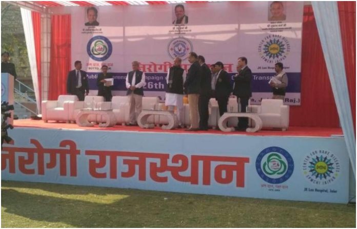 Bole India: CM campaign, CM Gehlot was cheif guest of the Nirogi Rajasthan campaign organized in SMS Stadium